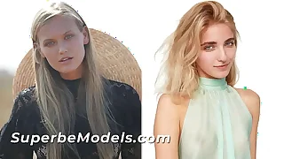 SUPERBE MODELS - (Dasha Elin, Bella Luz) - Mart COMPILATION! Gorgeous Models Undress Slowly And Show Their Perfect Bodies Only For You